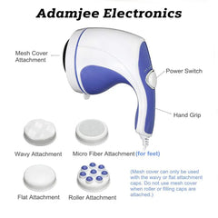 Relax and Spin Tone Massager - 5 in 1 Full Body Massager