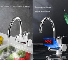Instant Electric Water Heater Tap for Kitchen and Bathroom