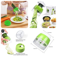 Vegetable Spiral Cutter 4 in 1