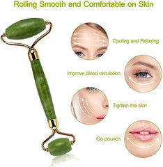 Facial Roller Massager With Jade Stone