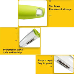 Multifunctional Vegetable Fruit Peeler With Storage Box