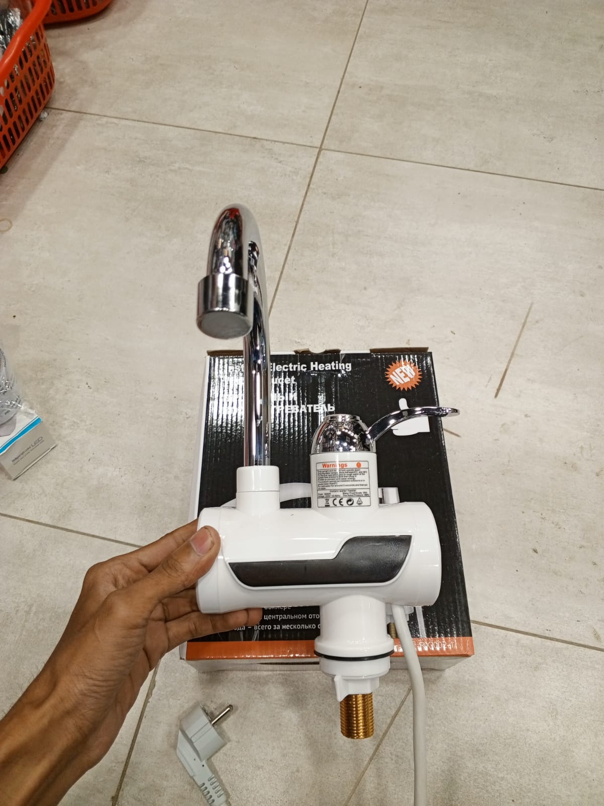 2500W Tankless Instant Hot Water Faucet with LED Display