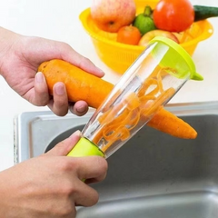 Multifunctional Vegetable Fruit Peeler With Storage Box